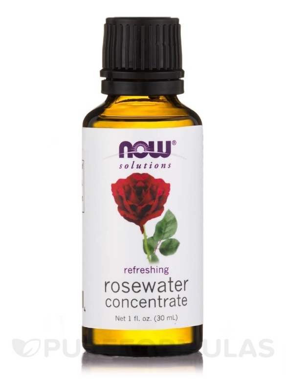 NOW® Solutions - Rosewater Concentrate - 1 fl. oz (30 ml)