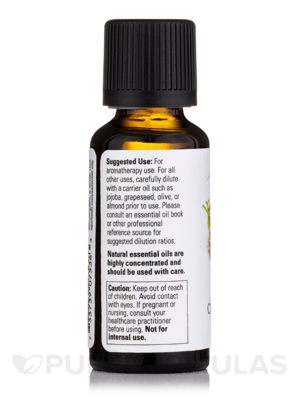 NOW® Essential Oils - Clary Sage Oil - 1 fl. oz (30 ml) - Alternate View 2