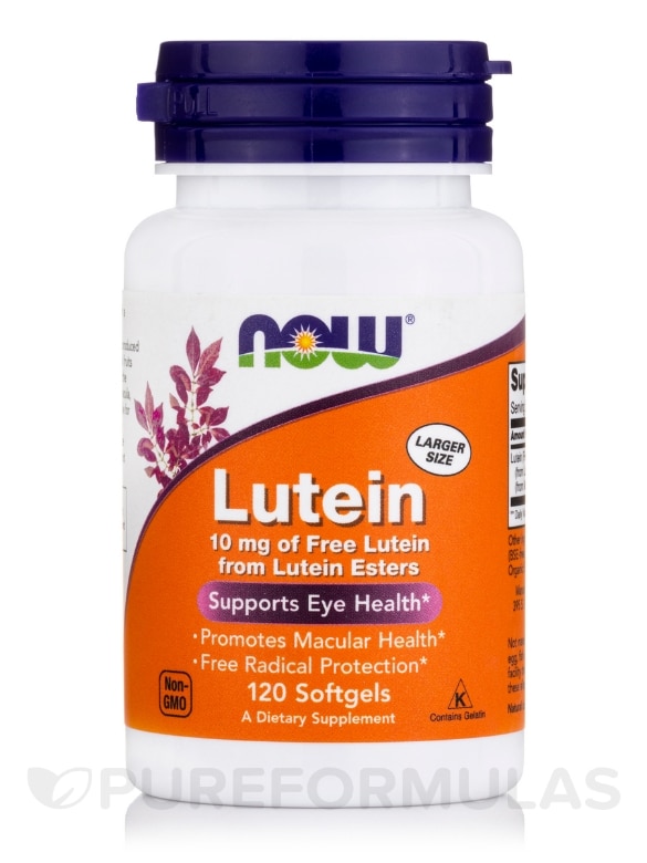 Lutein 10 mg - 120 Softgels