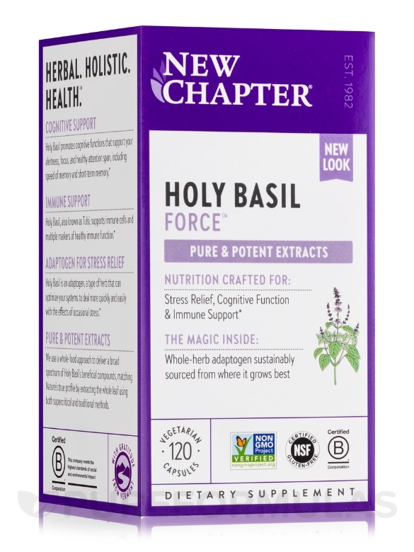 Holy Basil Force™ - 120 Vegetarian Capsules