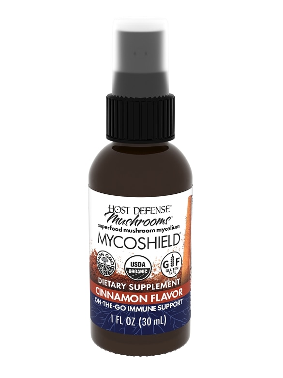 Organic MycoShield® Spray - Cinnamon Flavor - 1 fl. oz (30 ml) - Alternate View 6