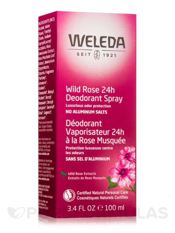 Wild Rose 24H Deodorant Spray - 3.4 fl. oz (100 ml)