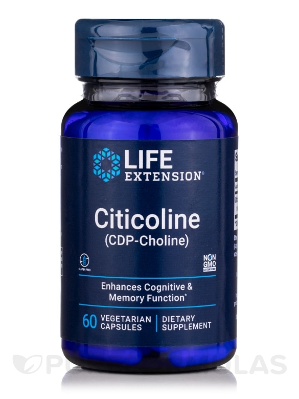 CDP-Choline Caps 250 mg - 60 Capsules