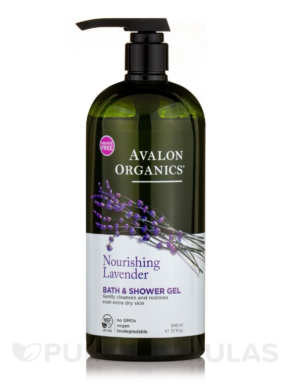 Nourishing Lavender Bath & Shower Gel - 32 fl. oz (946 ml)