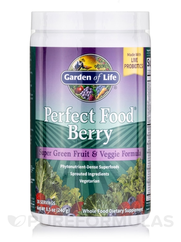 Perfect Food® - Berry Powder - 8.5 oz (240 Grams)