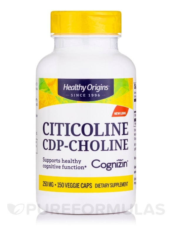 Cognizin (Citicoline) 250 mg - 150 Veggie Capsules