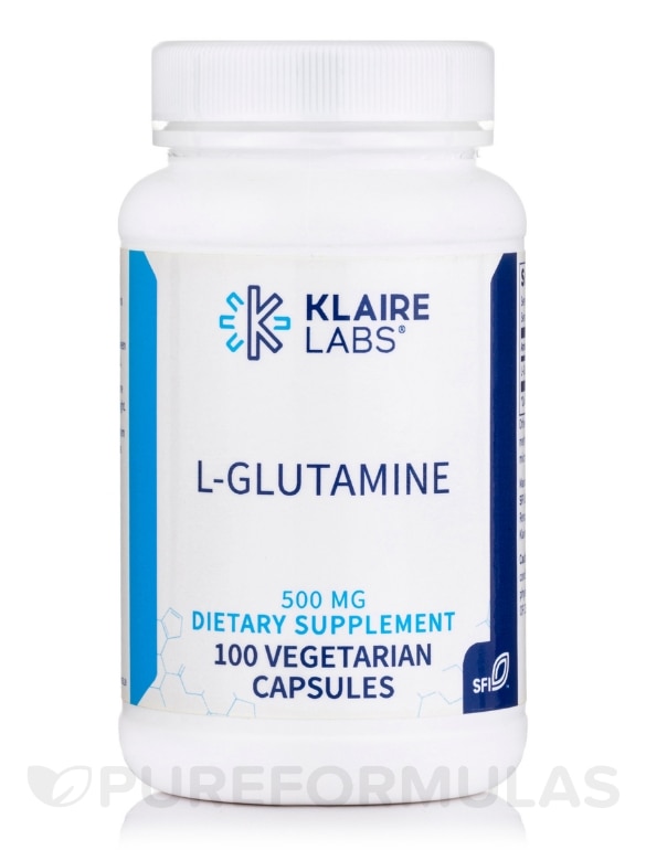 L-Glutamine 500 mg - 100 Capsules