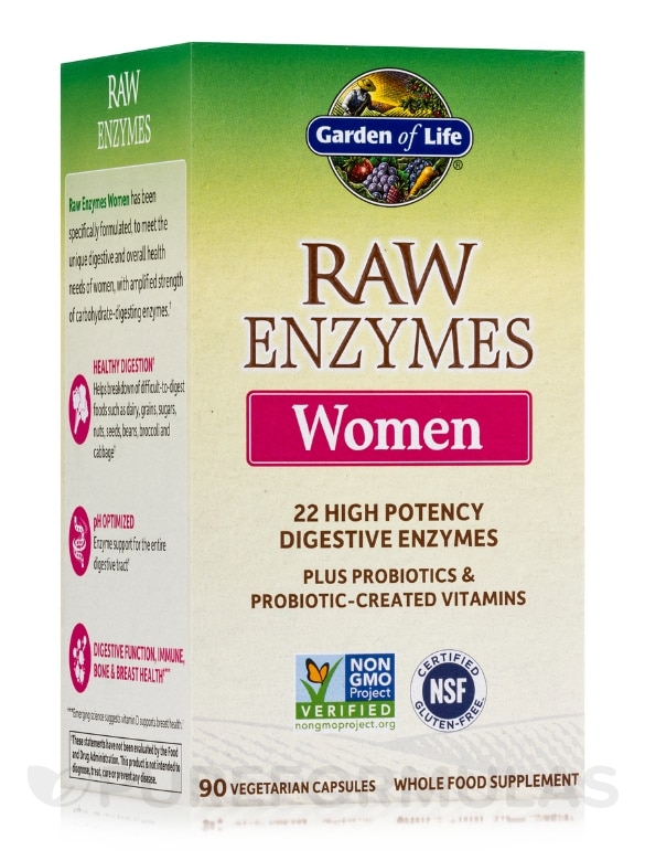 Raw Enzymes™ Women - 90 Vegetarian Capsules