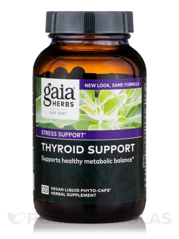 Thyroid Support - 120 Vegan Liquid Phyto-Caps®
