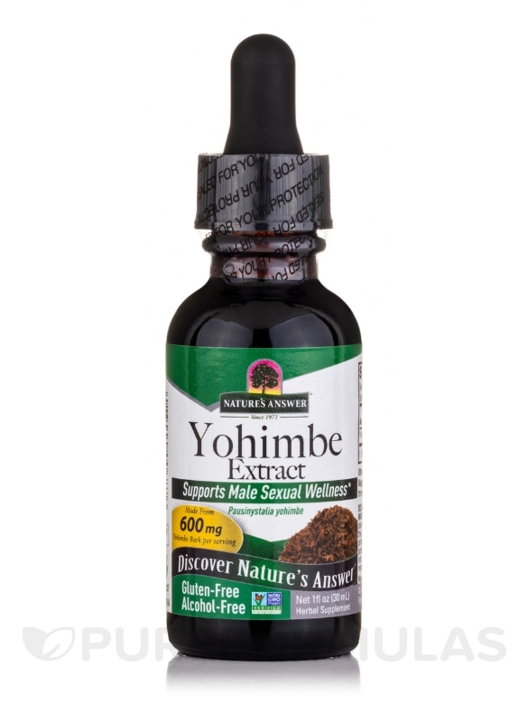 Yohimbe Alcohol-Free Extract - 1 fl. oz (30 ml)