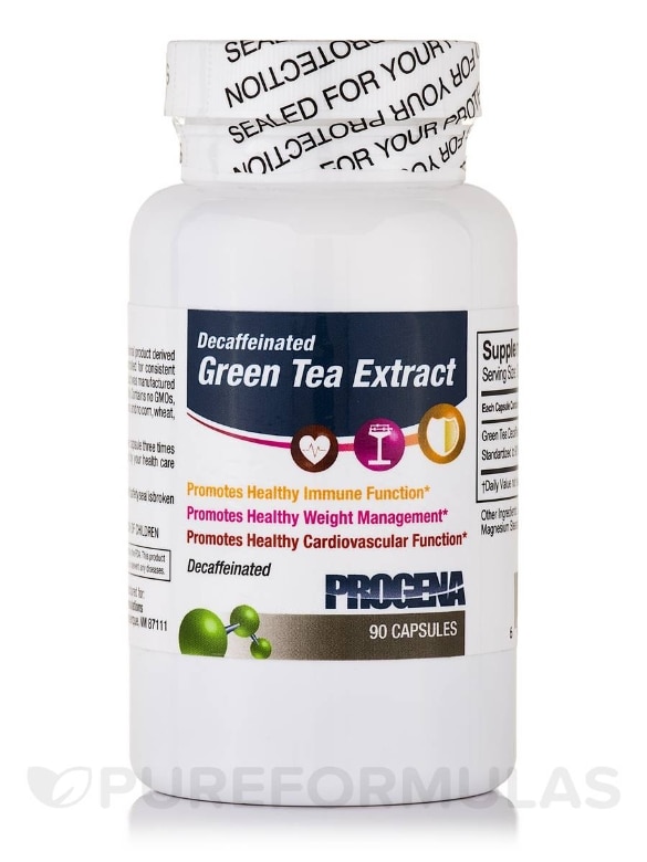 Green Tea Extract Decaffeinated - 90 Capsules