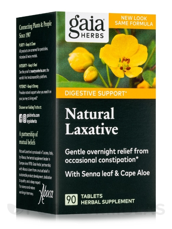 Natural Laxative - 90 Tablets