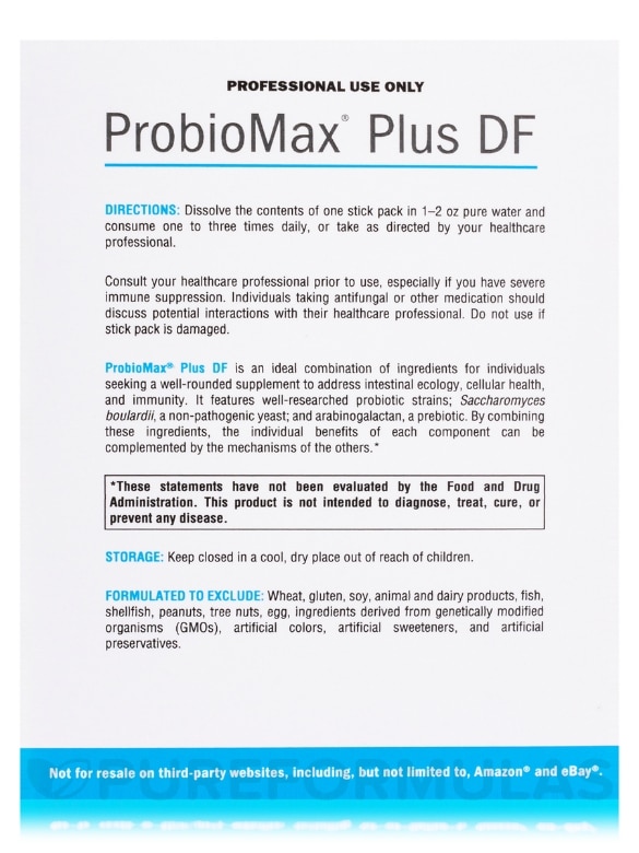 ProbioMax® Plus DF - 30 Servings - Alternate View 7