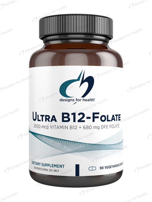 Ultra B12-Folate - 90 Vegetarian Capsules
