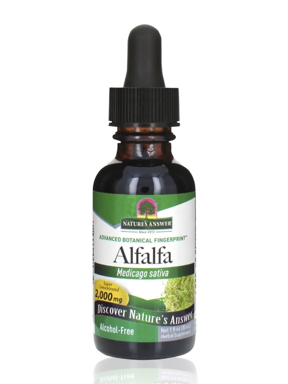 Alfalfa Extract (Alcohol Free) - 1 fl. oz (30 ml)
