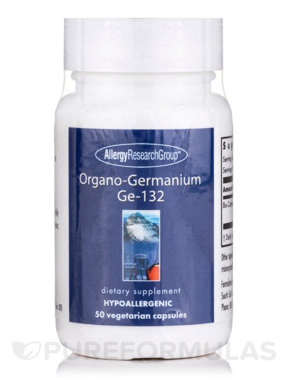 Organic Germanium - 50 Vegetarian Capsules