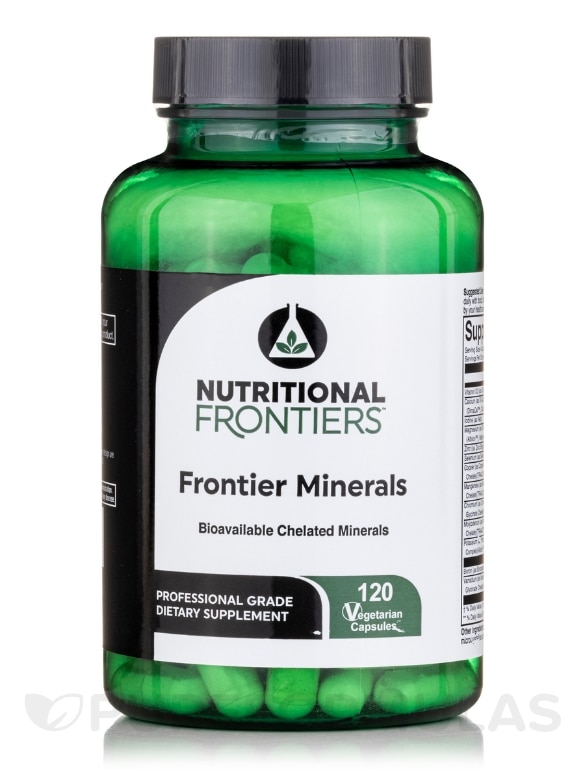 Frontier Minerals - 120 Vegetarian Capsules