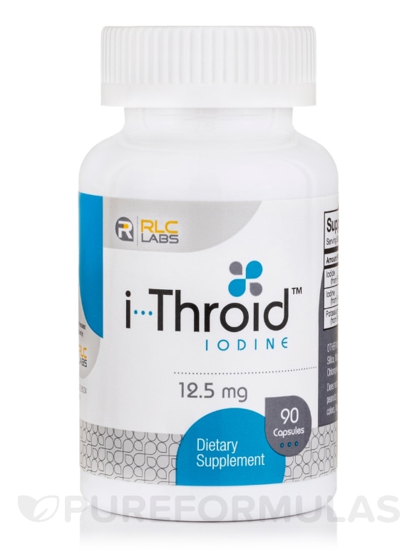 i-Throid Iodine 12.5 mg - 90 Capsules