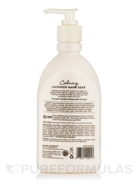 Calming Lavender Hand Soap - 16 fl. oz (473 ml) - Alternate View 1