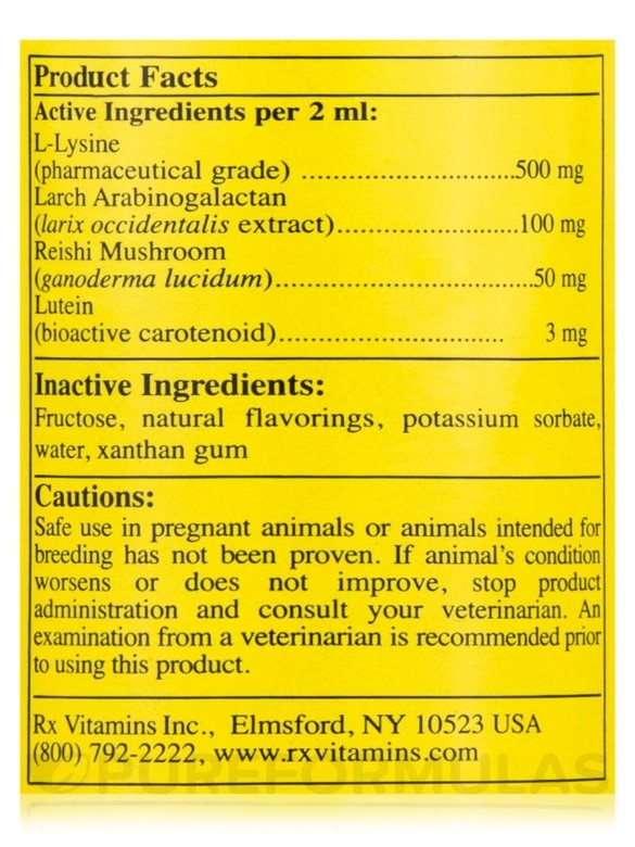 Liquid Immuno Chicken Flavor - 4 fl. oz (120 ml) - Alternate View 4