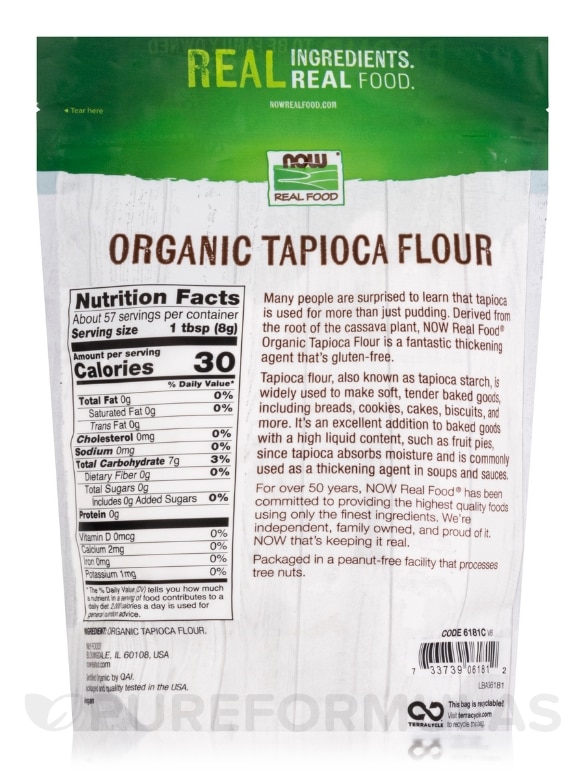 LivingNow™ Tapioca Flour - 16 oz (454 Grams) - Alternate View 1