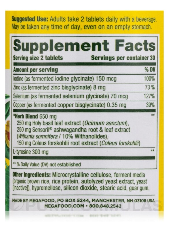 Thyroid Strength® - 60 Tablets - Alternate View 4