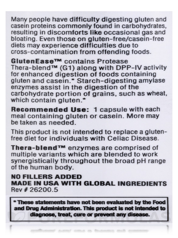 GlutenEase™ - 60 Capsules - Alternate View 5