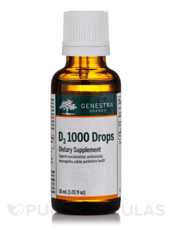 D3 1000 Drops - 1 fl. oz (30 ml)
