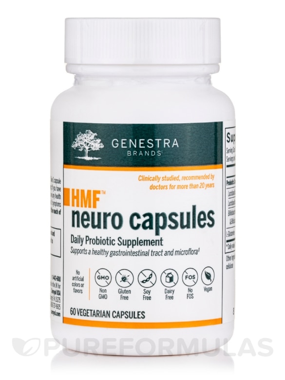 HMF Neuro - 60 Vegetable Capsules