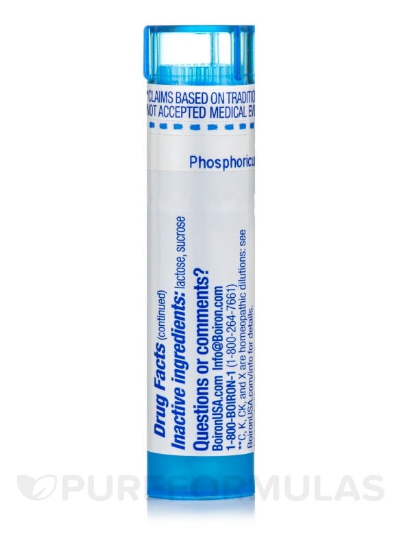 Phosphoricum Acidum 30c - 1 Tube (approx. 80 pellets) - Alternate View 3