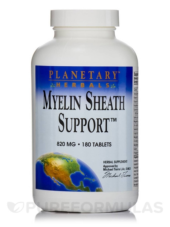 Myelin Sheath Support 820 mg - 180 Tablets