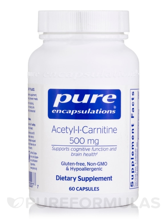 Acetyl-L-Carnitine 500 mg - 60 Capsules