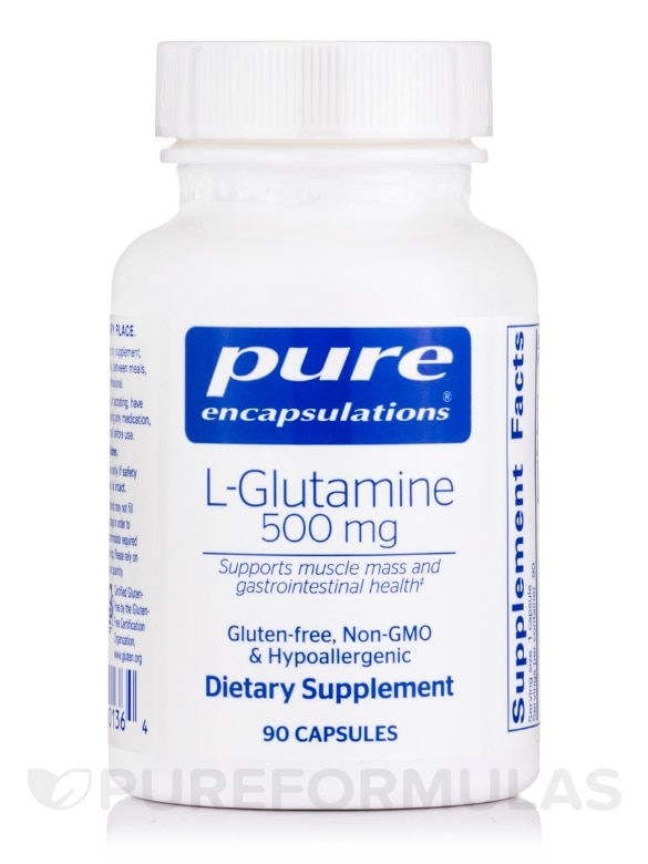 l-Glutamine 500 mg - 90 Capsules