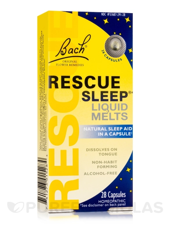 Rescue Sleep Liquid Melts - 28 Capsules