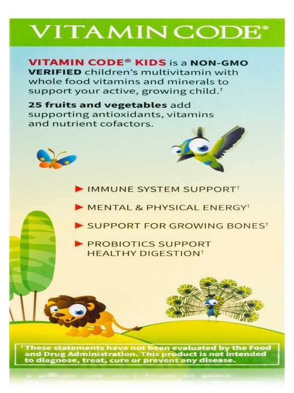 Vitamin Code® - Kids - 60 Chewable Bears - Alternate View 9