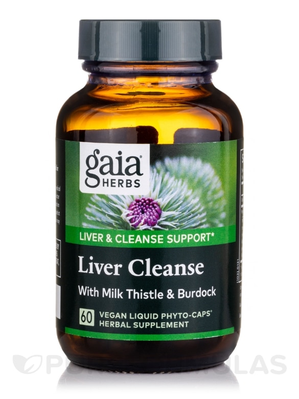 Liver Cleanse - 60 Vegan Liquid Phyto-Caps® - Alternate View 2