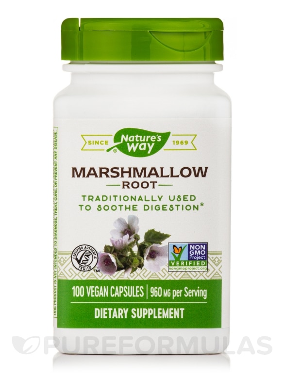 Marshmallow Root - 100 Vegan Capsules