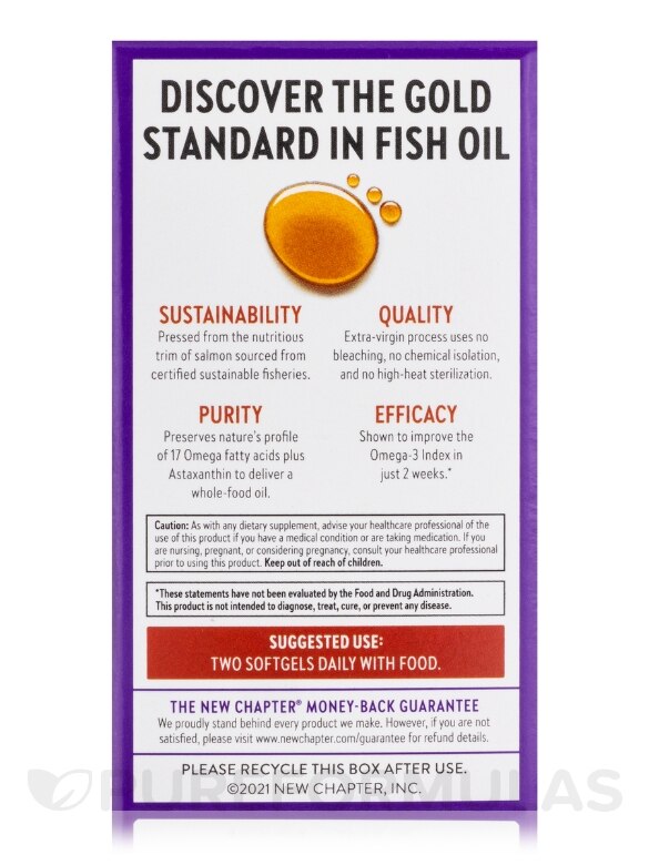 Wholemega™ Fish Oil - 30 Softgels - Alternate View 5