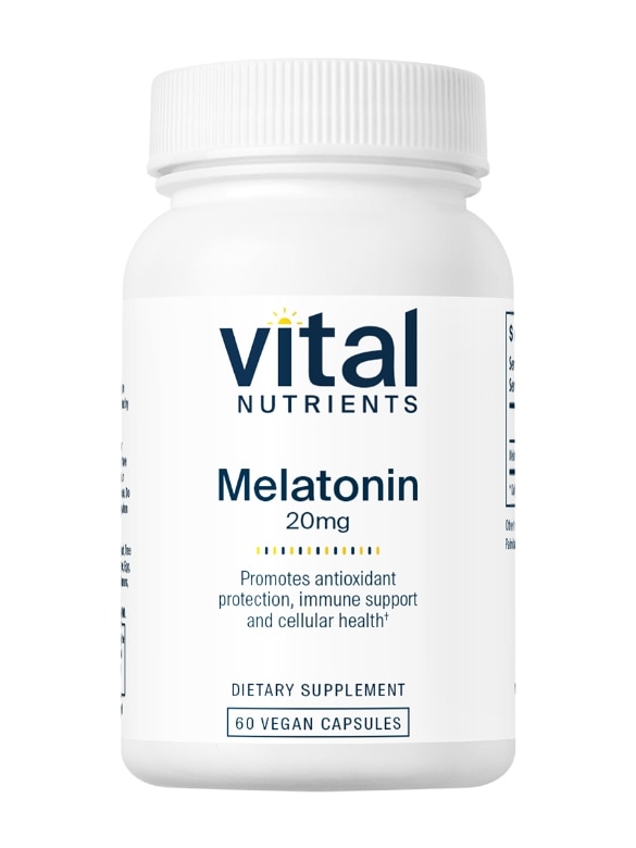 Melatonin 20 mg - 60 Vegetarian Capsules