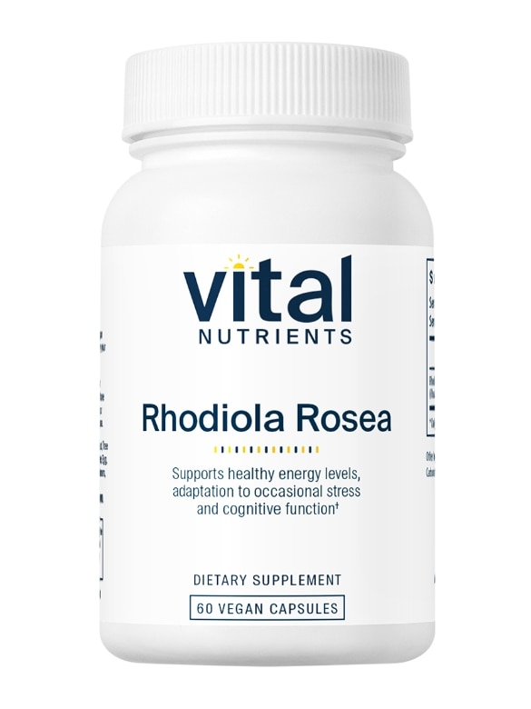 Rhodiola rosea 3% 200 mg - 60 Vegetarian Capsules