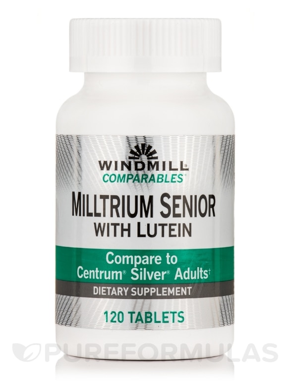 Milltrium Senior with Lutein - 120 Tablets
