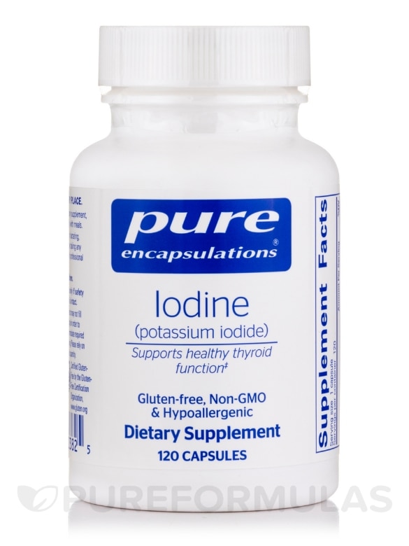 Iodine (Potassium Iodide) - 120 Capsules