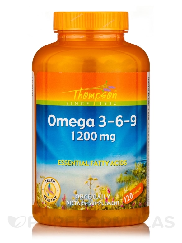Omega 3-6-9 1200 mg - 120 Softgels