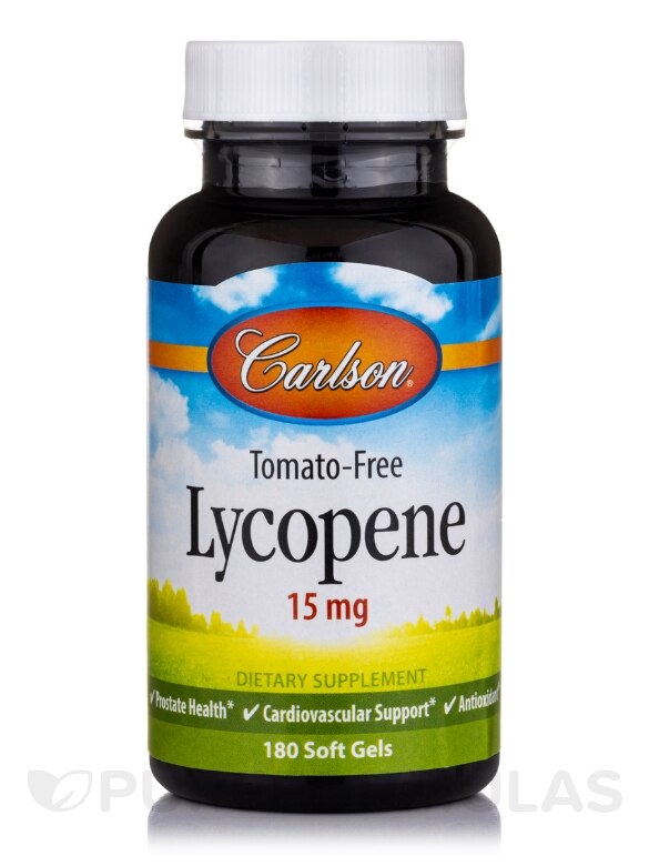 Lycopene 15 mg (Tomato-Free) - 180 Soft Gels