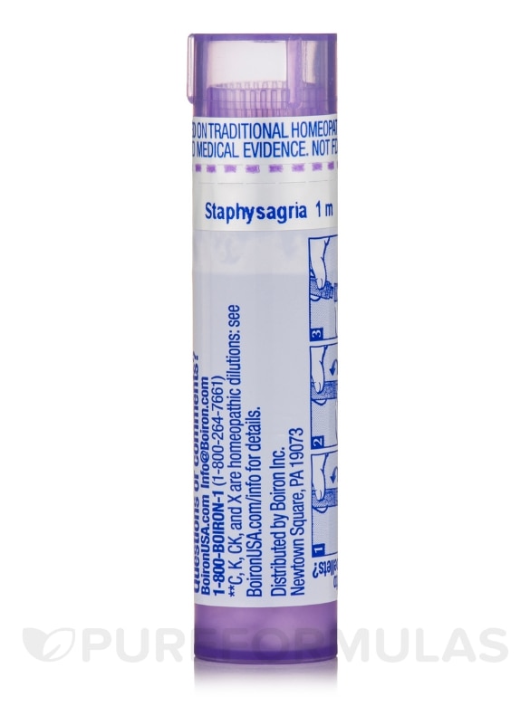 Staphysagria 1m - 1 Tube (approx. 80 pellets) - Alternate View 4