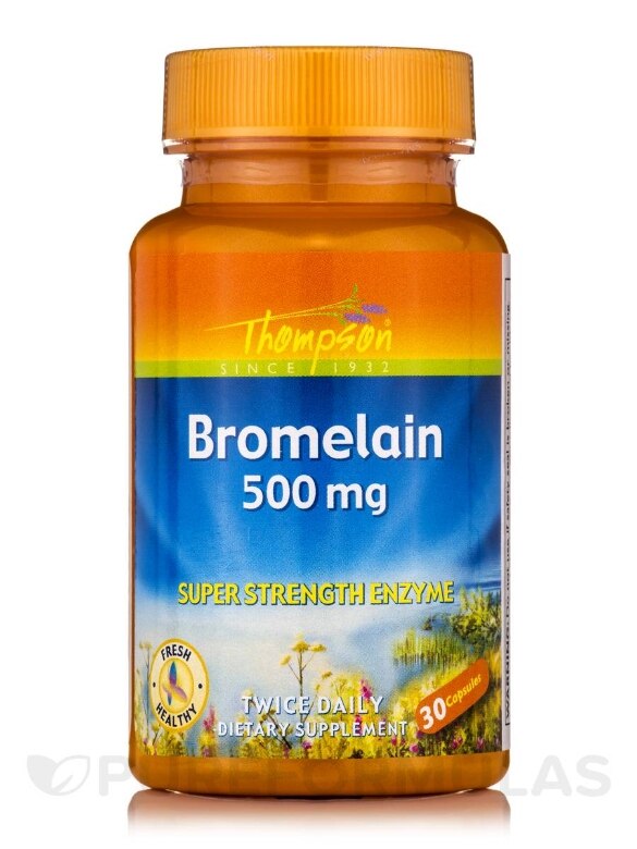 Bromelain 500 mg (Super Strength Enzyme) - 30 Capsules