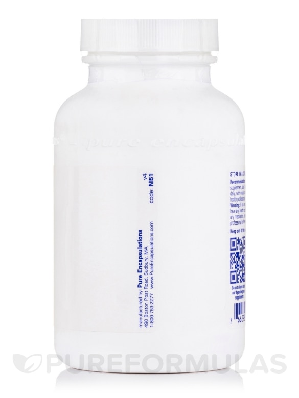 Niacitol® (No-Flush Niacin) 500 mg - 120 Capsules - Alternate View 2