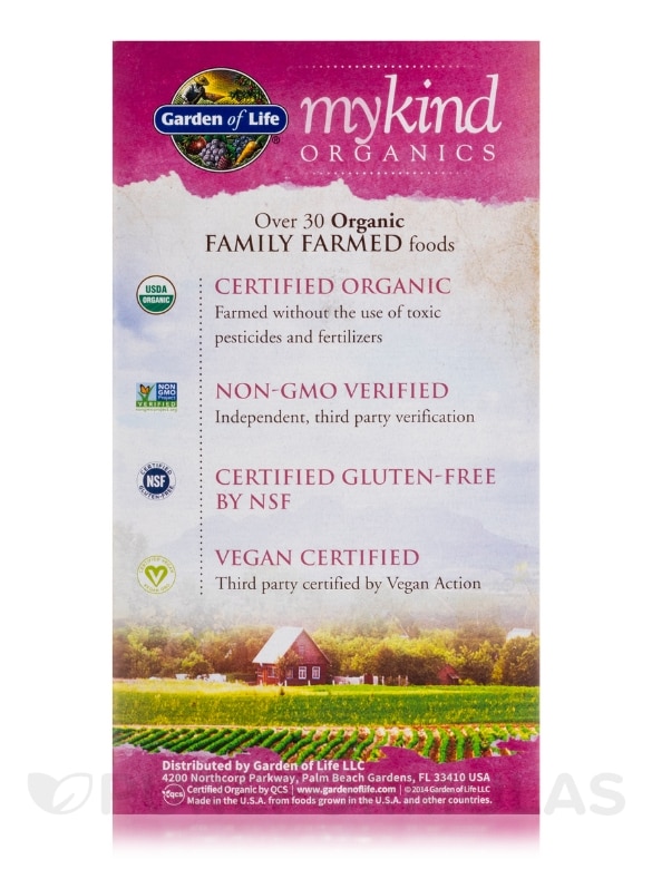 mykind Organics Women's Multi 40+ - 120 Vegan Tablets - Alternate View 5