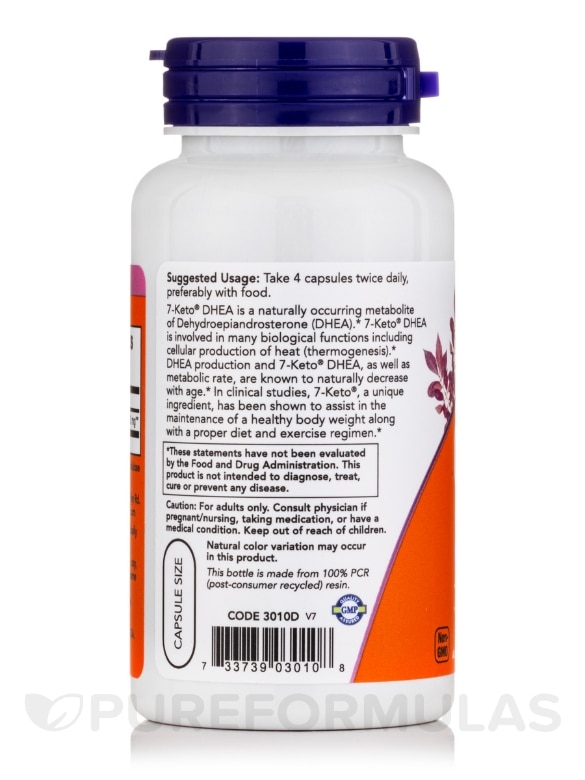 7-KETO® 25 mg - 90 Veg Capsules - Alternate View 2