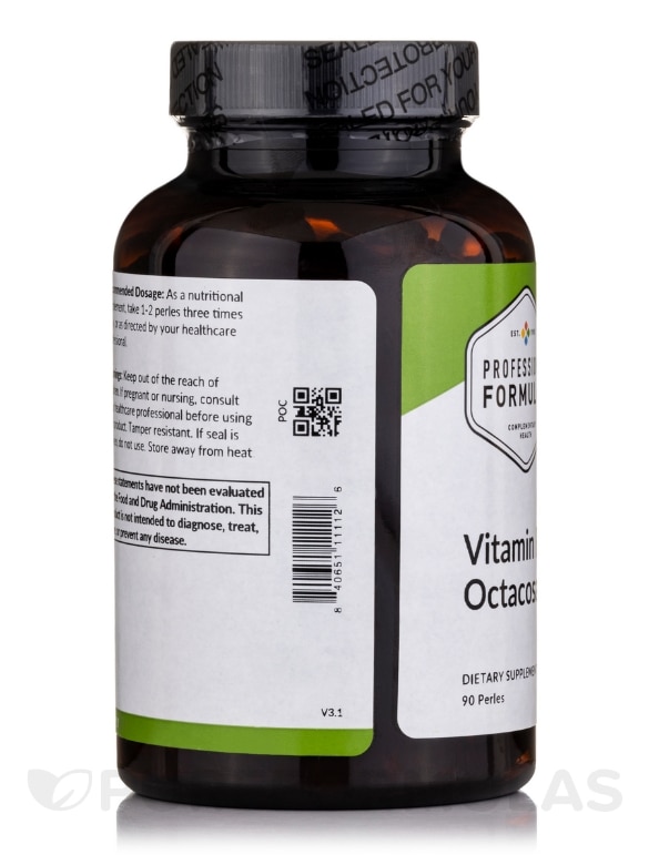 Vitamin F Octacosanol - 90 Perles - Alternate View 4